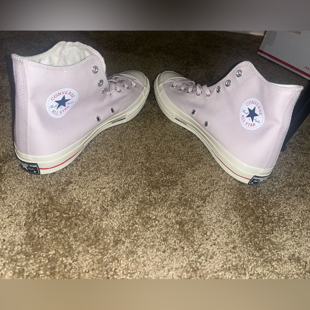 Converse Chuck Taylor All Star High, Barely Rose/Vintage White, Size 13(Men)